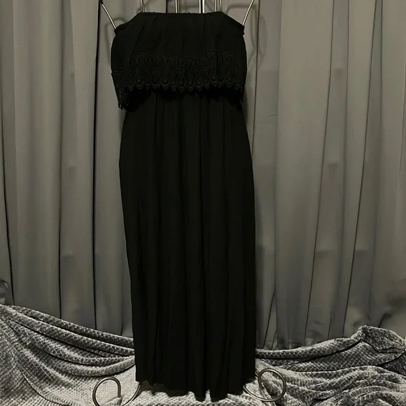 American Rag Strapless Black Dress